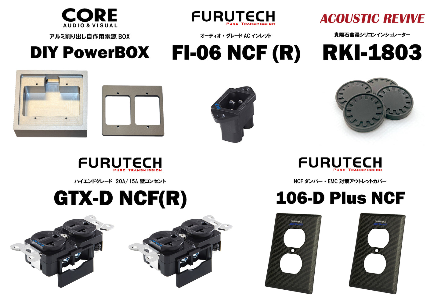 自作電源BOX パーツバンドル