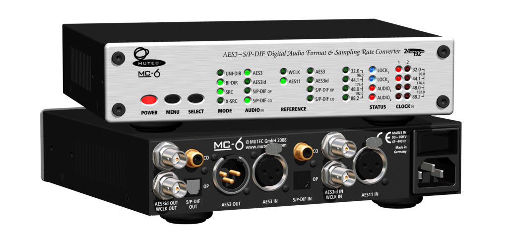 MUTEC MC-6 フォーマット/サンプリングレート・コンバーター