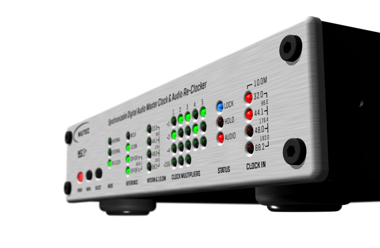 MUTEC MC-3+ Aluminum マスタークロック・ジェネレーター/ディストリビューター