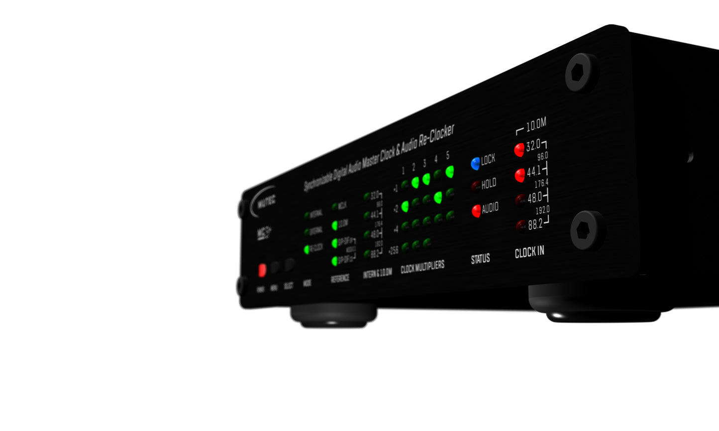 MUTEC MC-3+ Black マスタークロック・ジェネレーター/ディストリビューター