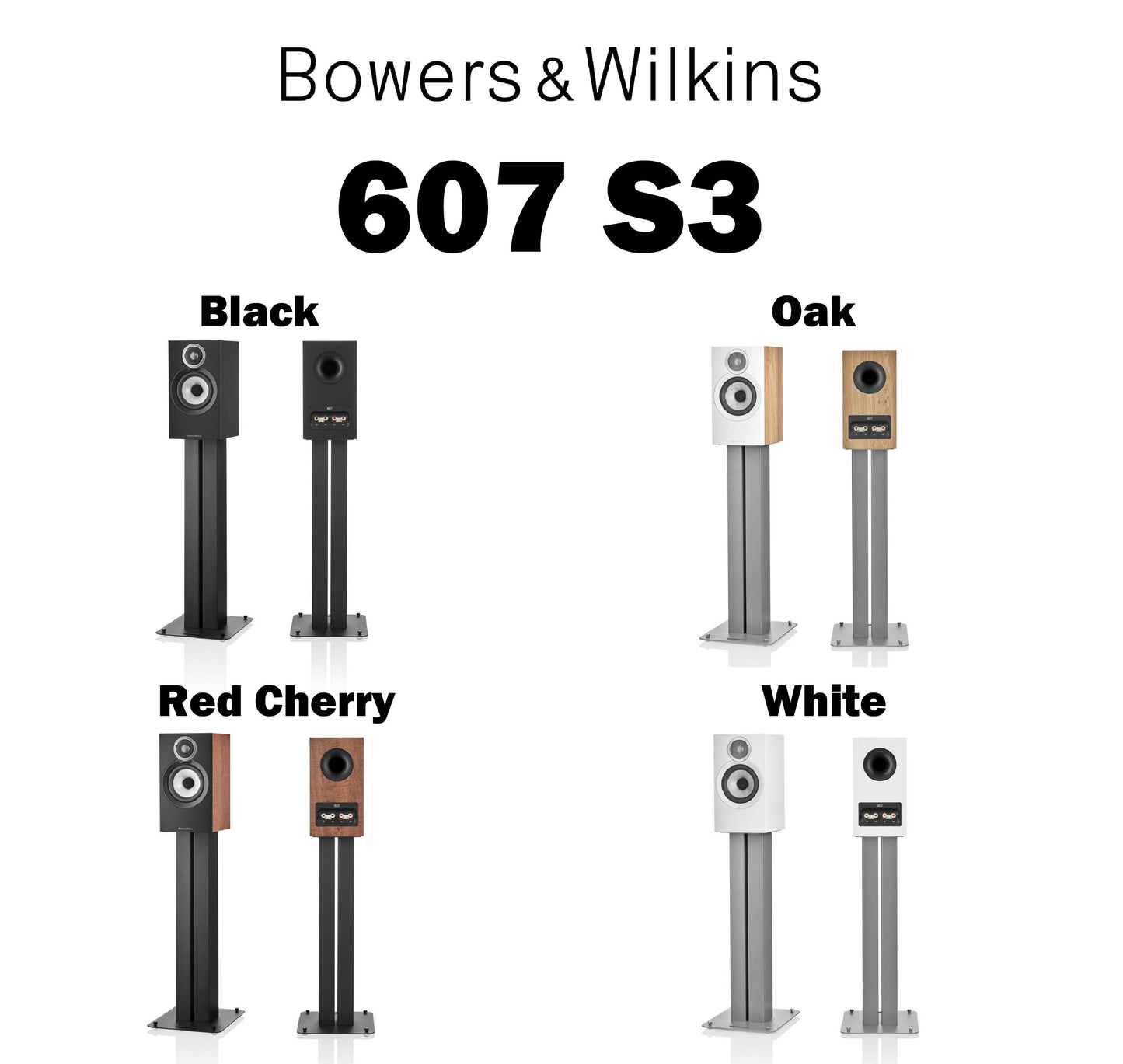 Bowers & Wilkins 607 S3 (ペア) ブックシェルフスピーカー