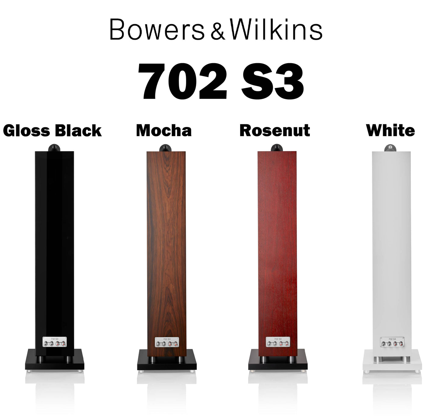 Bowers & Wilkins 702 S3 (1台) フロアスタンディングスピーカー