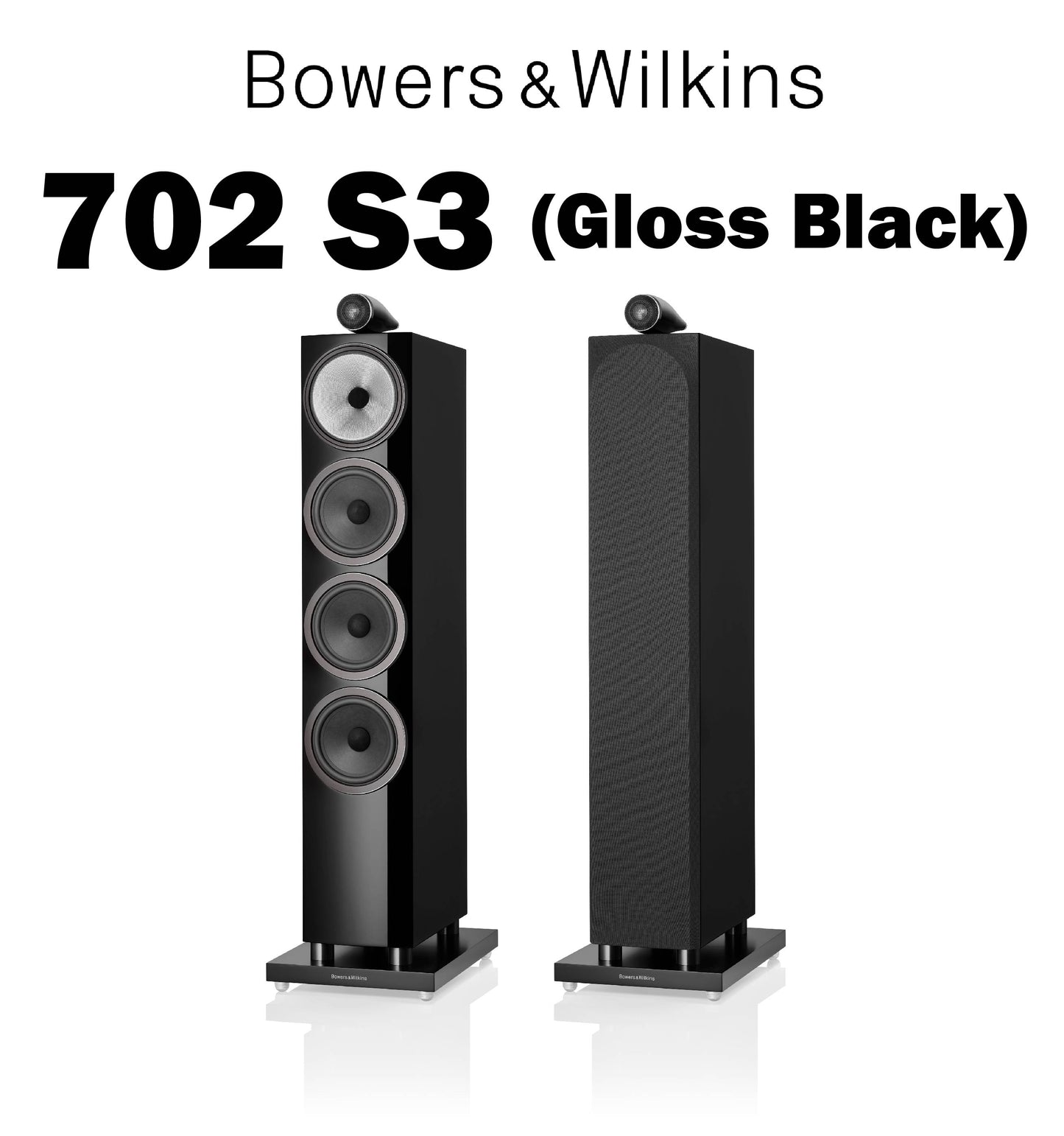Bowers & Wilkins 702 S3 (1台) フロアスタンディングスピーカー