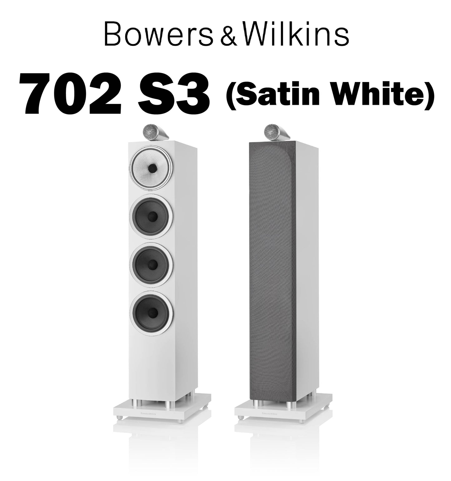 Bowers & Wilkins 702 S3 (1台) フロアスタンディングスピーカー