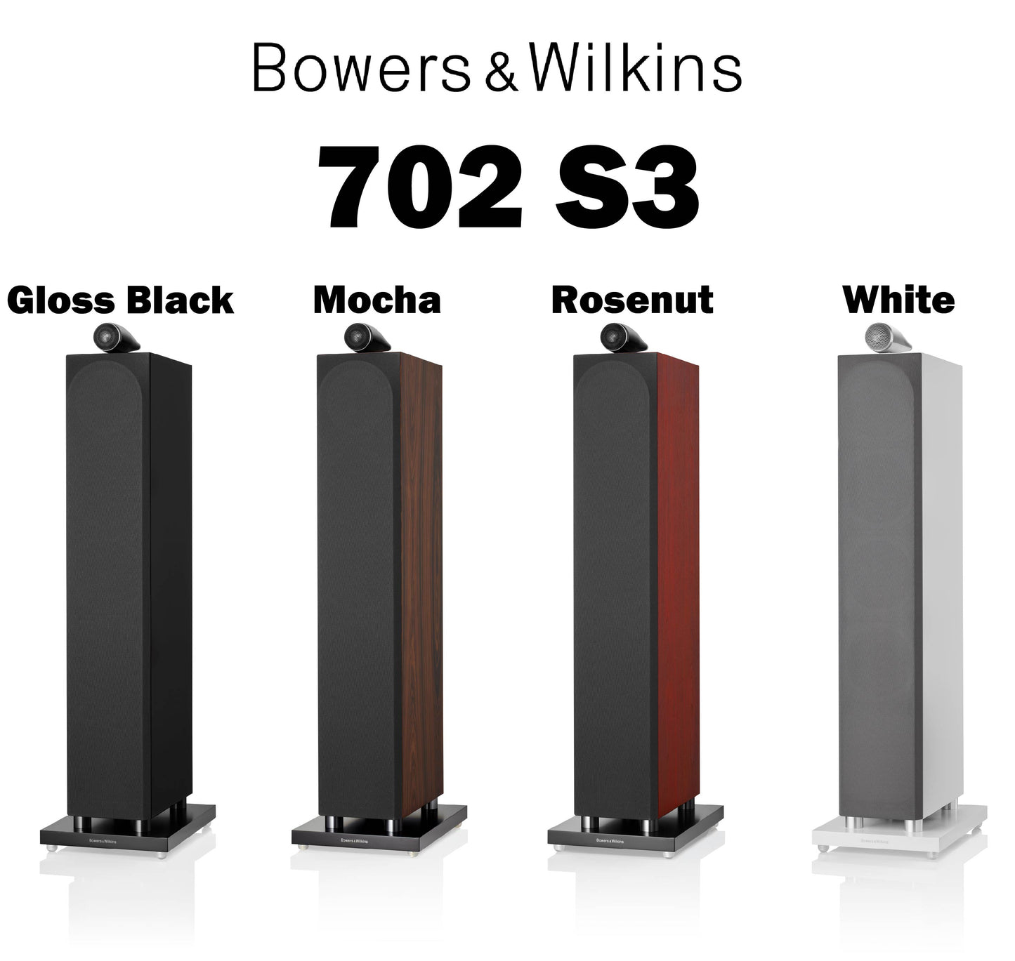 Bowers & Wilkins 702 S3 (1台) フロアスタンディングスピーカー