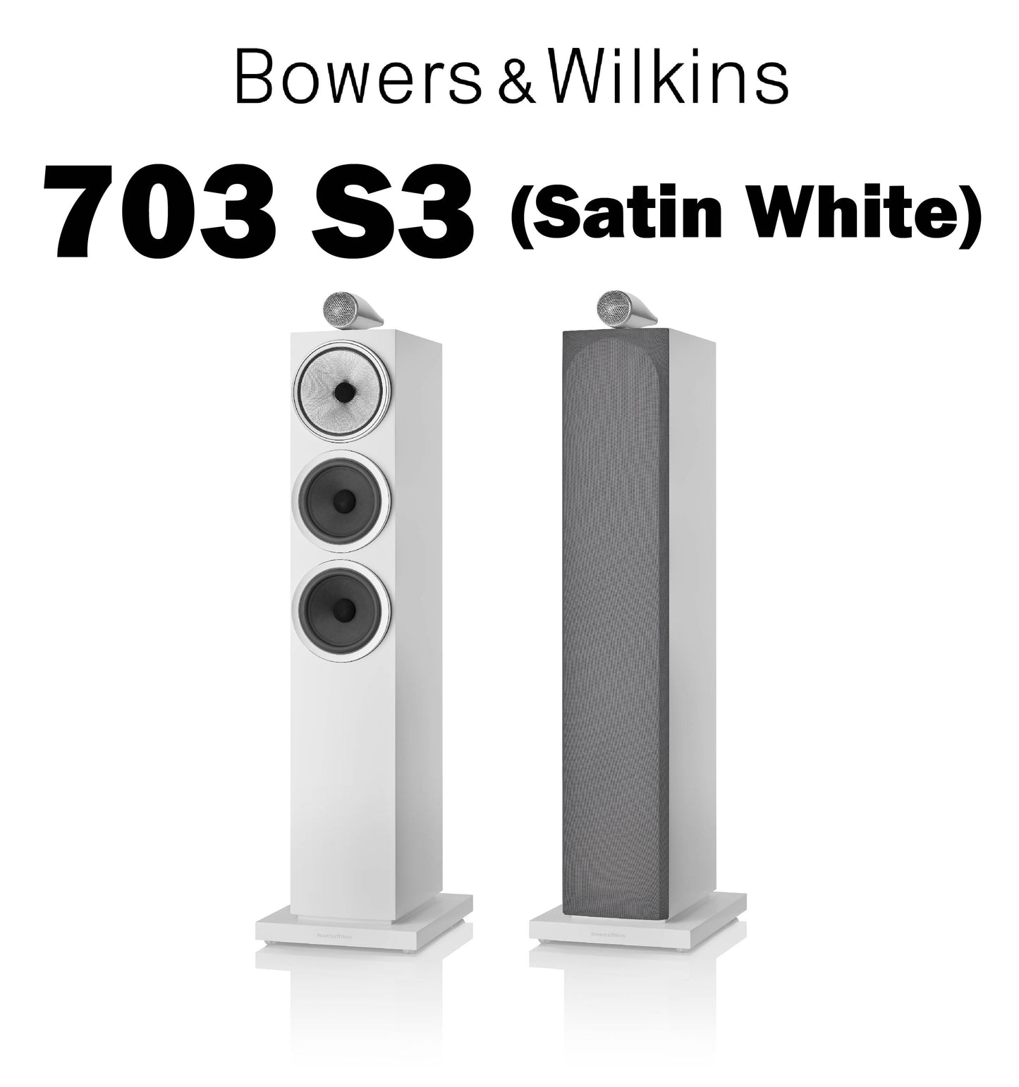 Bowers & Wilkins 703 S3 (1台) フロアスタンディングスピーカー