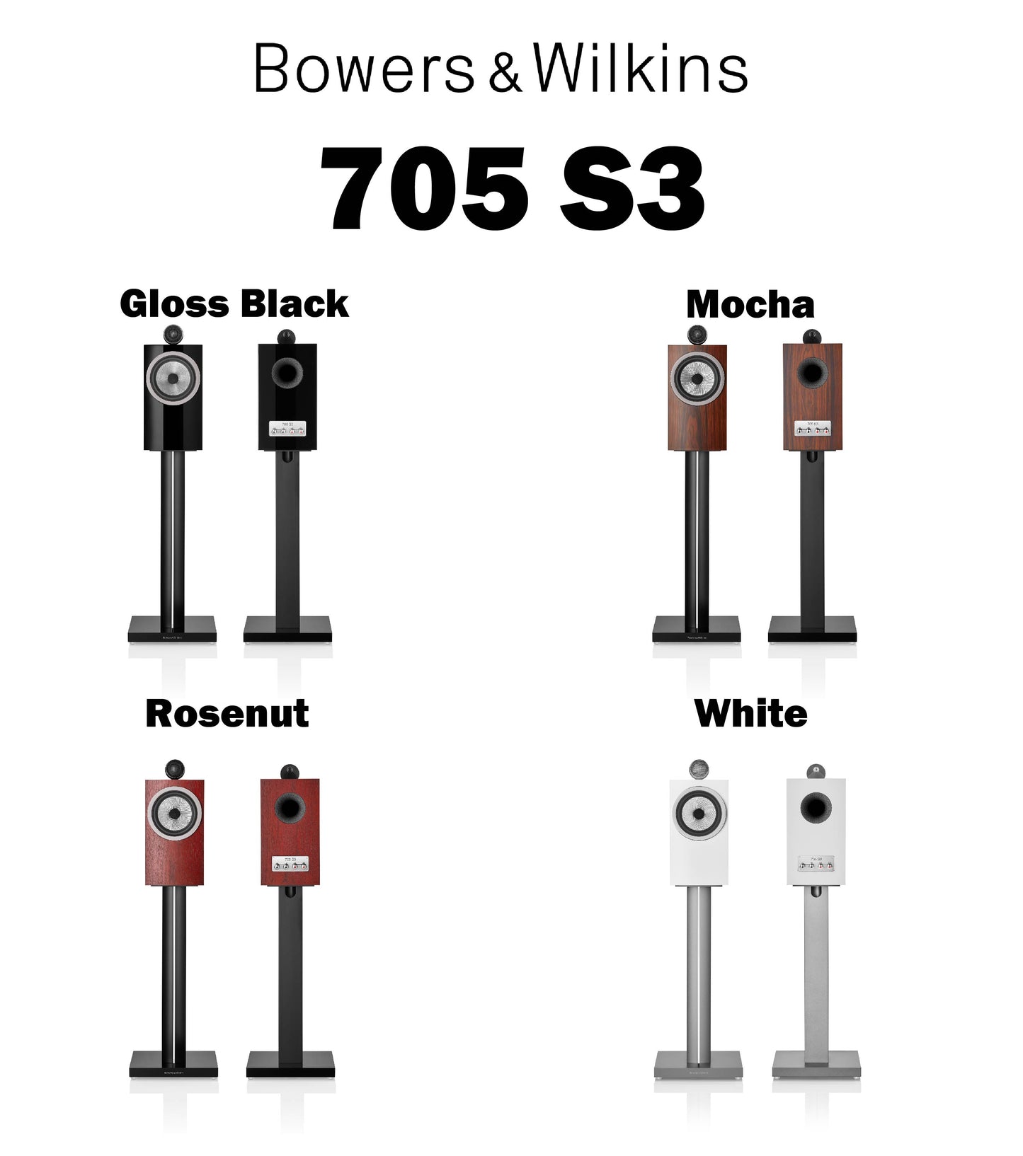 Bowers & Wilkins 705 S3 (ペア) ブックシェルフスピーカー