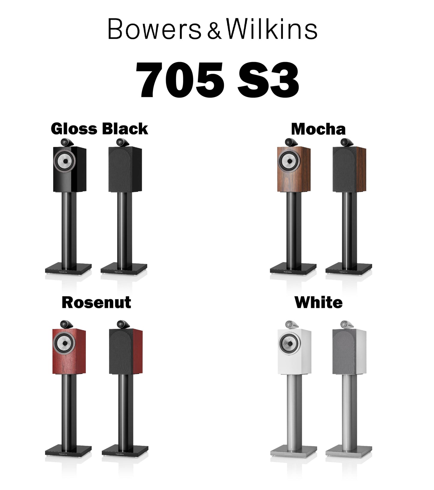 Bowers & Wilkins 705 S3 (ペア) ブックシェルフスピーカー