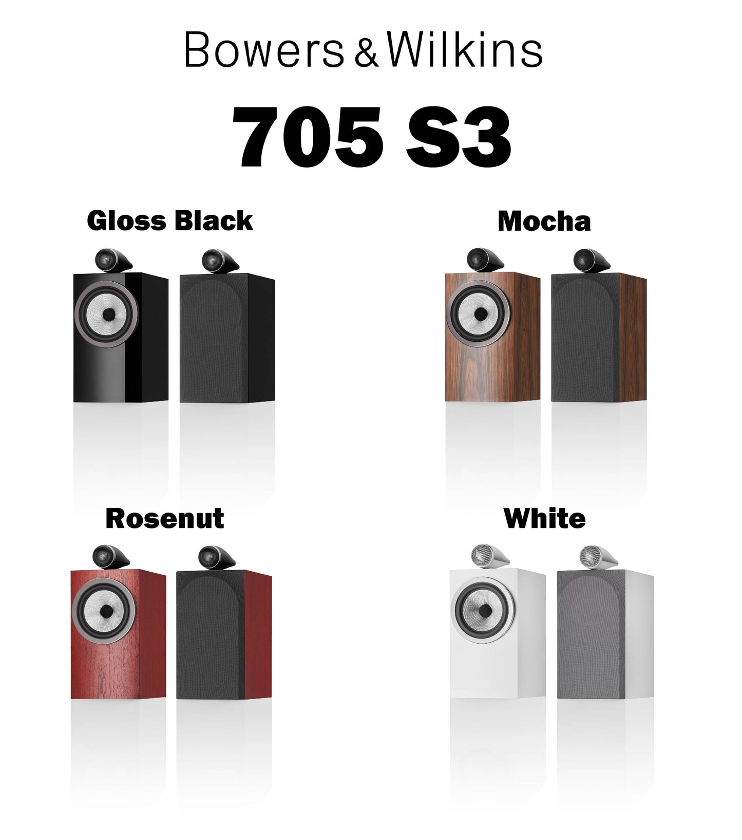 Bowers & Wilkins 705 S3 (ペア) ブックシェルフスピーカー