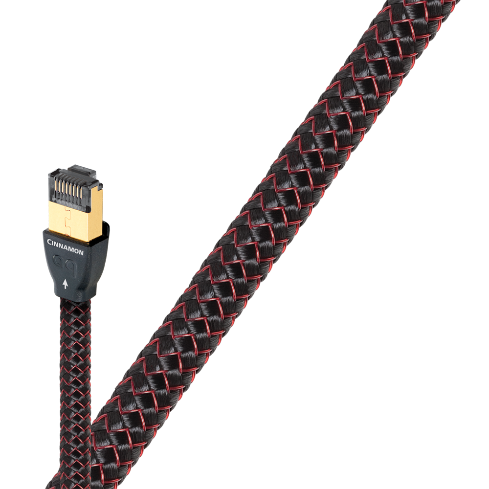 audioquest RJ2 Cinnamon Ethernet ケーブル
