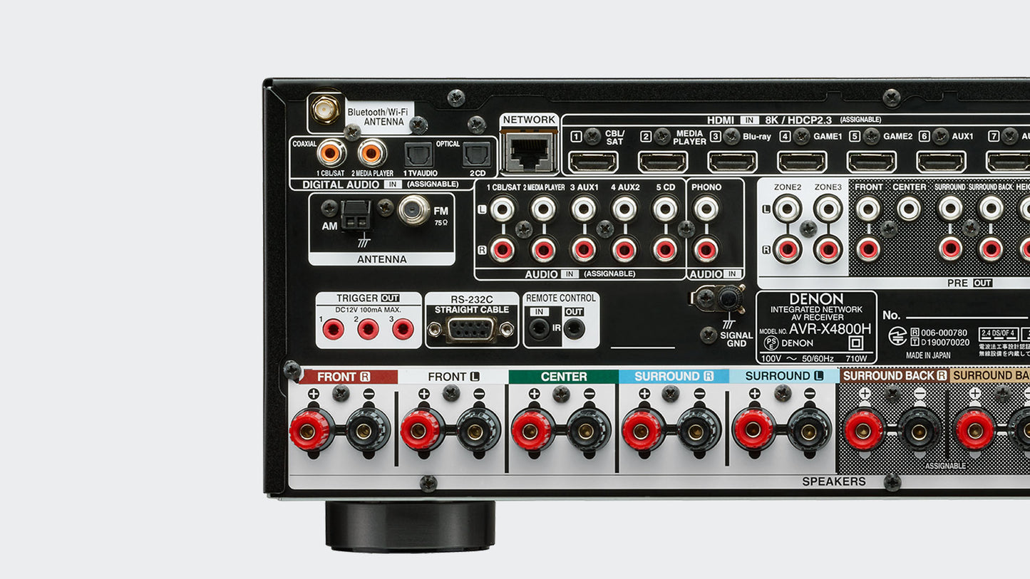 DENON AVR-X4800H 9.4ch AVサラウンドレシーバー