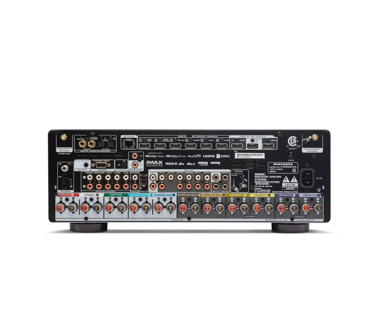 marantz CINEMA 50 9.4ch AVサラウンドレシーバー