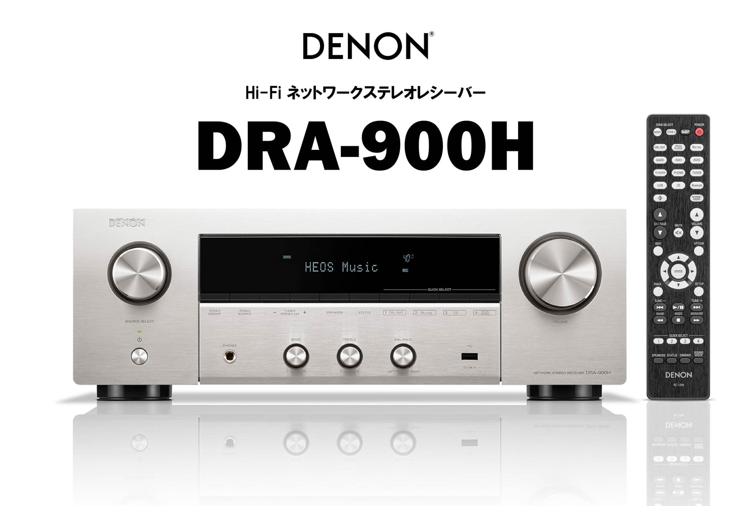DENON DRA-900H Hi-Fi ネットワークステレオレシーバー