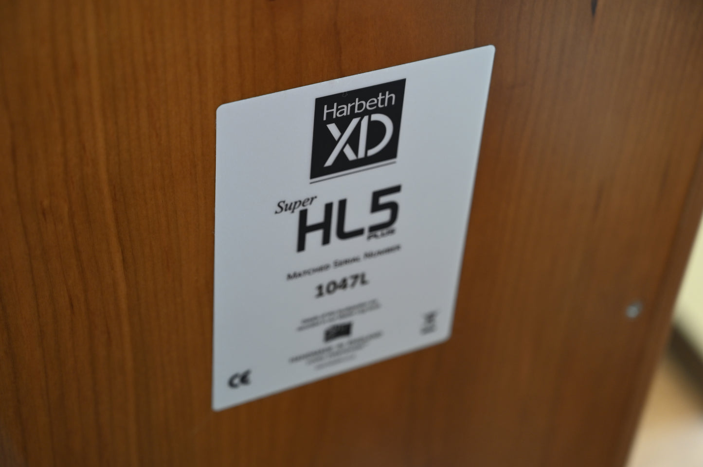 Harbeth Super HL5 plus XD スピーカー