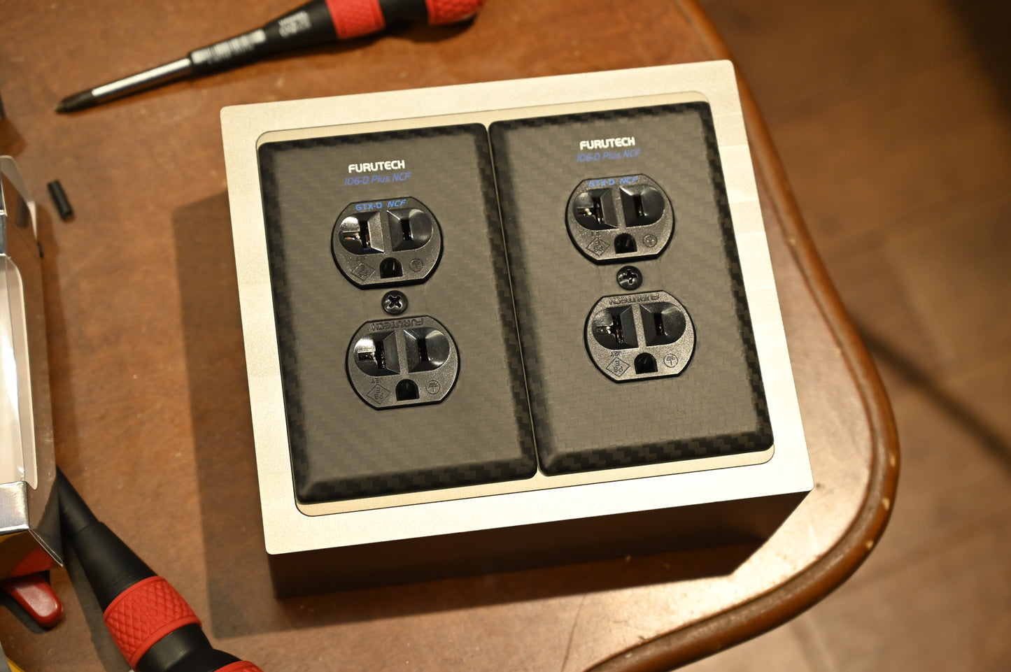 当店オリジナル アルミ削り出し 自作用電源BOX