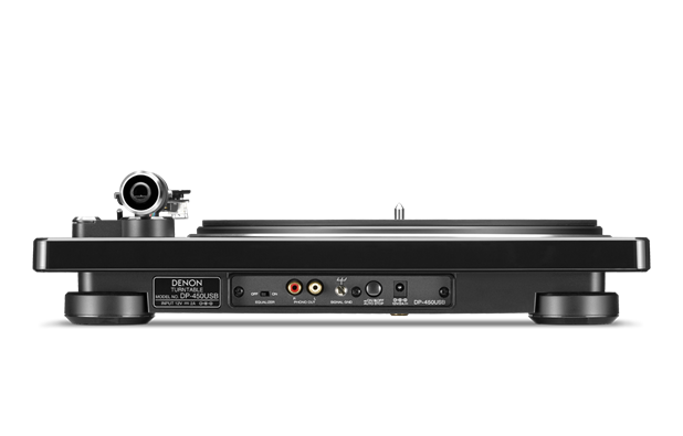 DENON DP-450USB(ブラック) USBメモリーダイレクト録音対応 ベルトドライブ・レコードプレーヤー