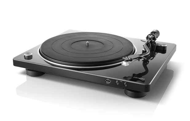 DENON DP-450USB(ブラック) USBメモリーダイレクト録音対応 ベルトドライブ・レコードプレーヤー