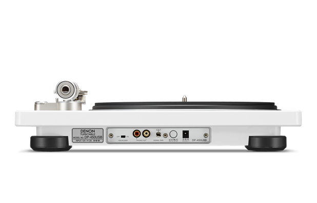 DENON DP-450USB(ホワイト) USBメモリーダイレクト録音対応 ベルトドライブ・レコードプレーヤー