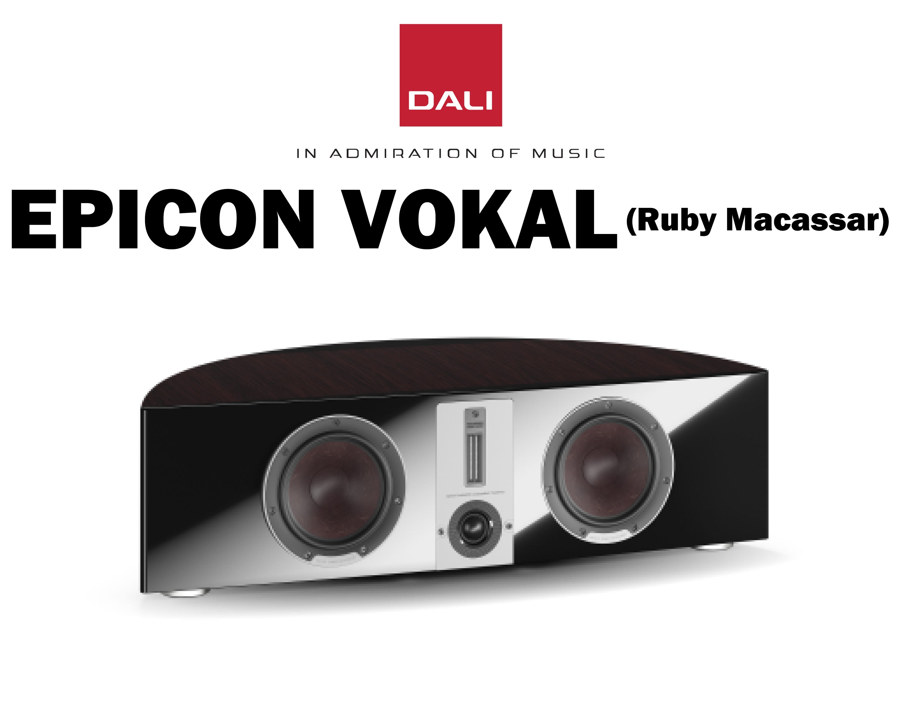 26年5月末入荷予定！ DALI EPICON VOKAL（ウォルナット） – CORE