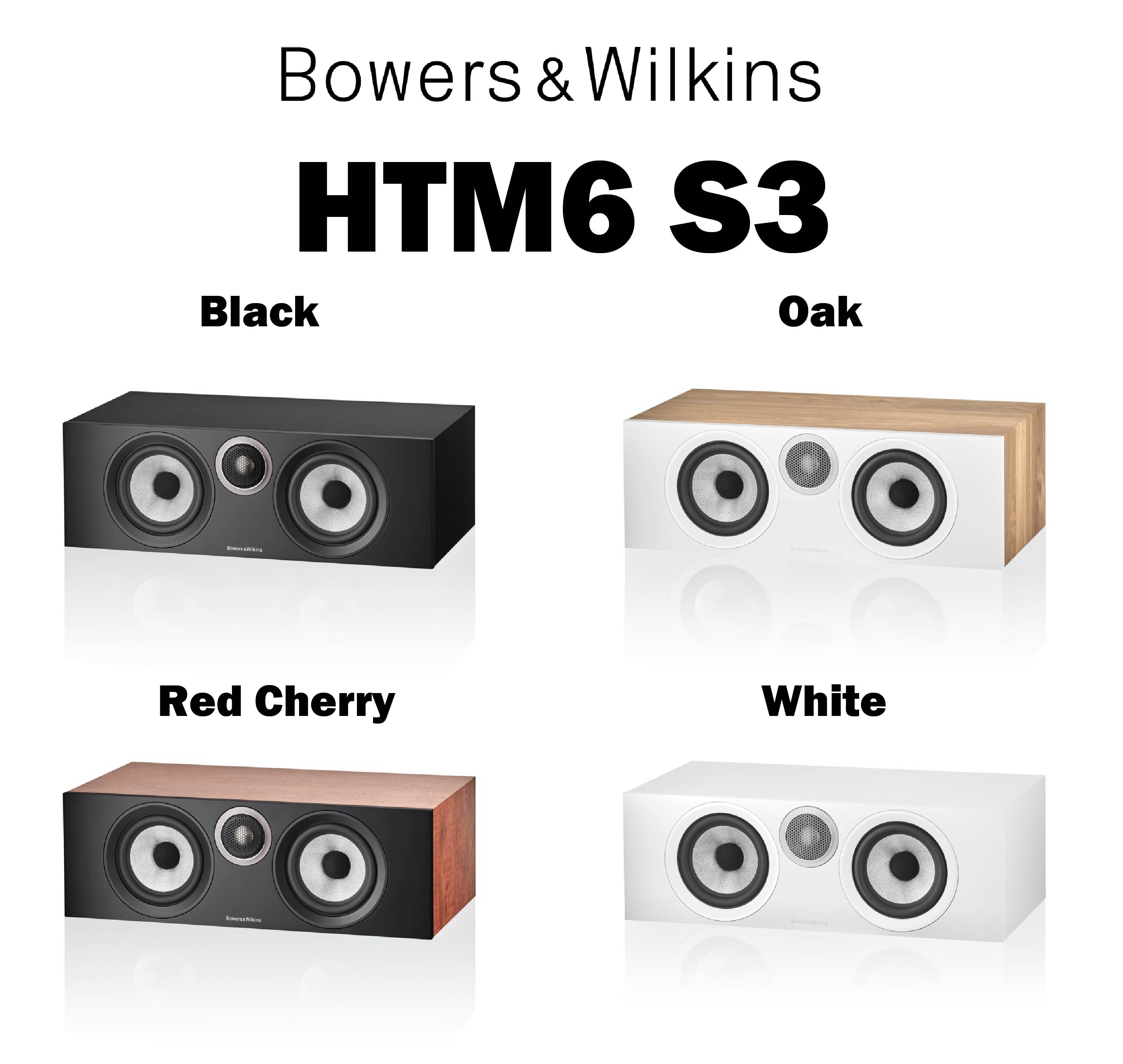 Bowers & Wilkins　HTM6 S3 （1台）　センタースピーカー