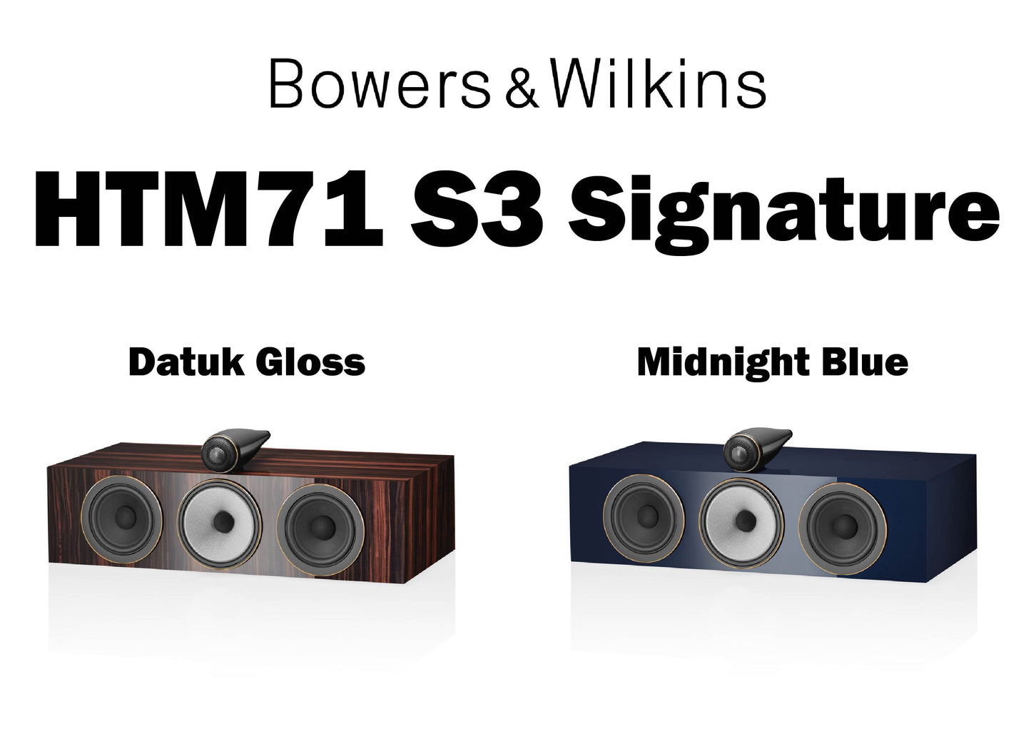 Bowers & Wilkins HTM71 S3 Signature センタースピーカー