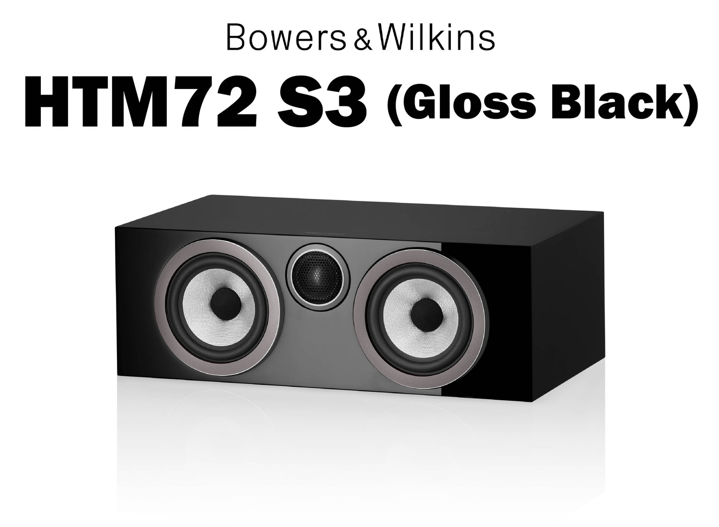 Bowers & Wilkins HTM72 S3 (1台) センタースピーカー