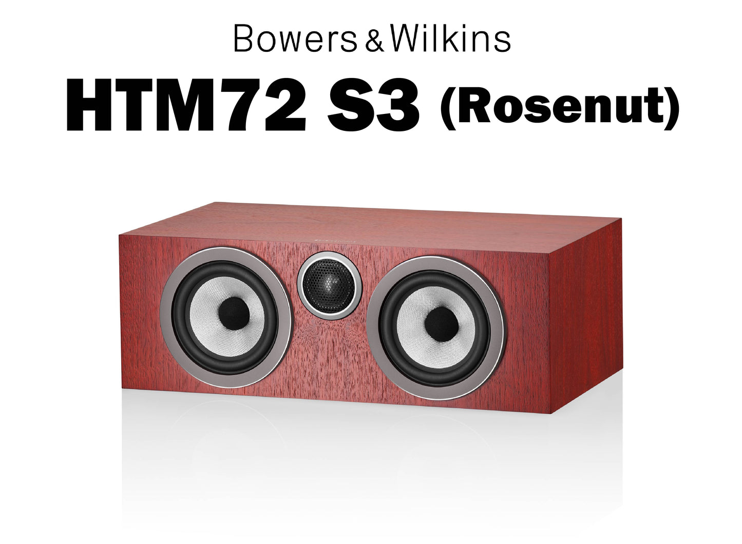 Bowers & Wilkins HTM72 S3 (1台) センタースピーカー