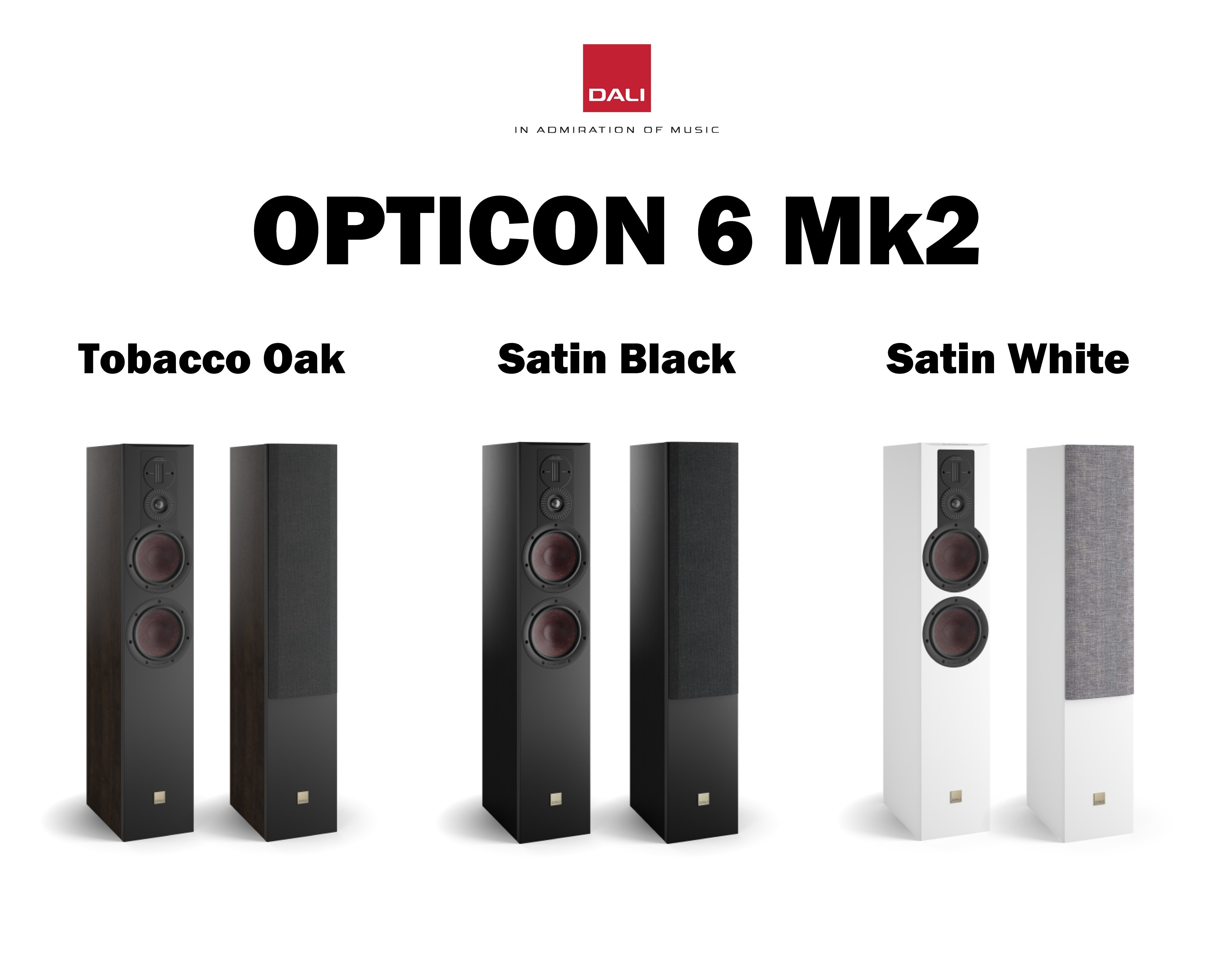 DALI OPTICON 6 Mk2 フロアスタンディング・スピーカー（1台価格/ペア