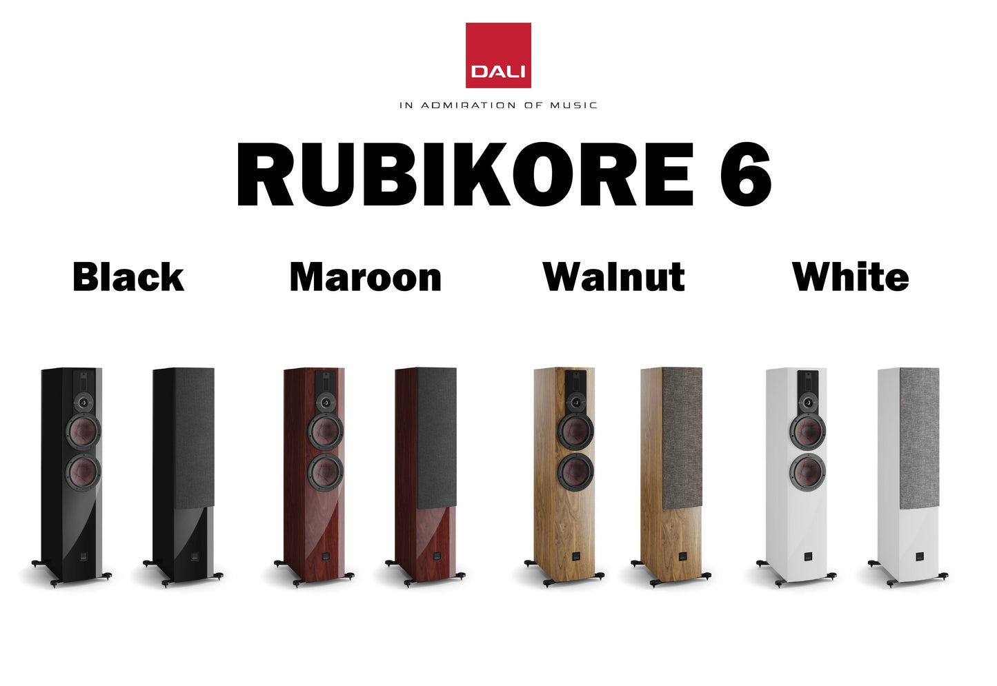 DALI RUBIKORE6 フロアスタンディングスピーカー(1台価格/ペア販売)