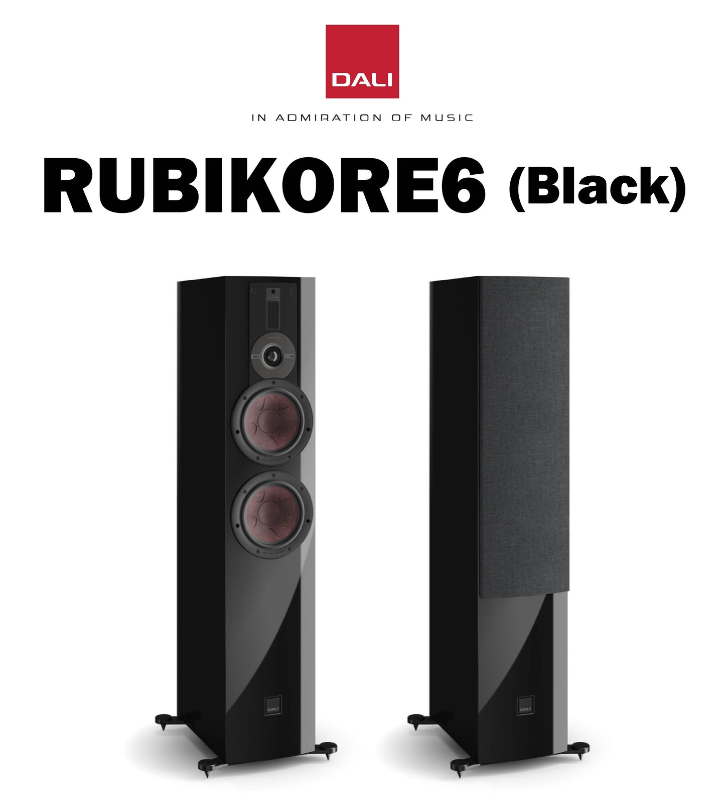 DALI RUBIKORE6 フロアスタンディングスピーカー(1台価格/ペア販売)