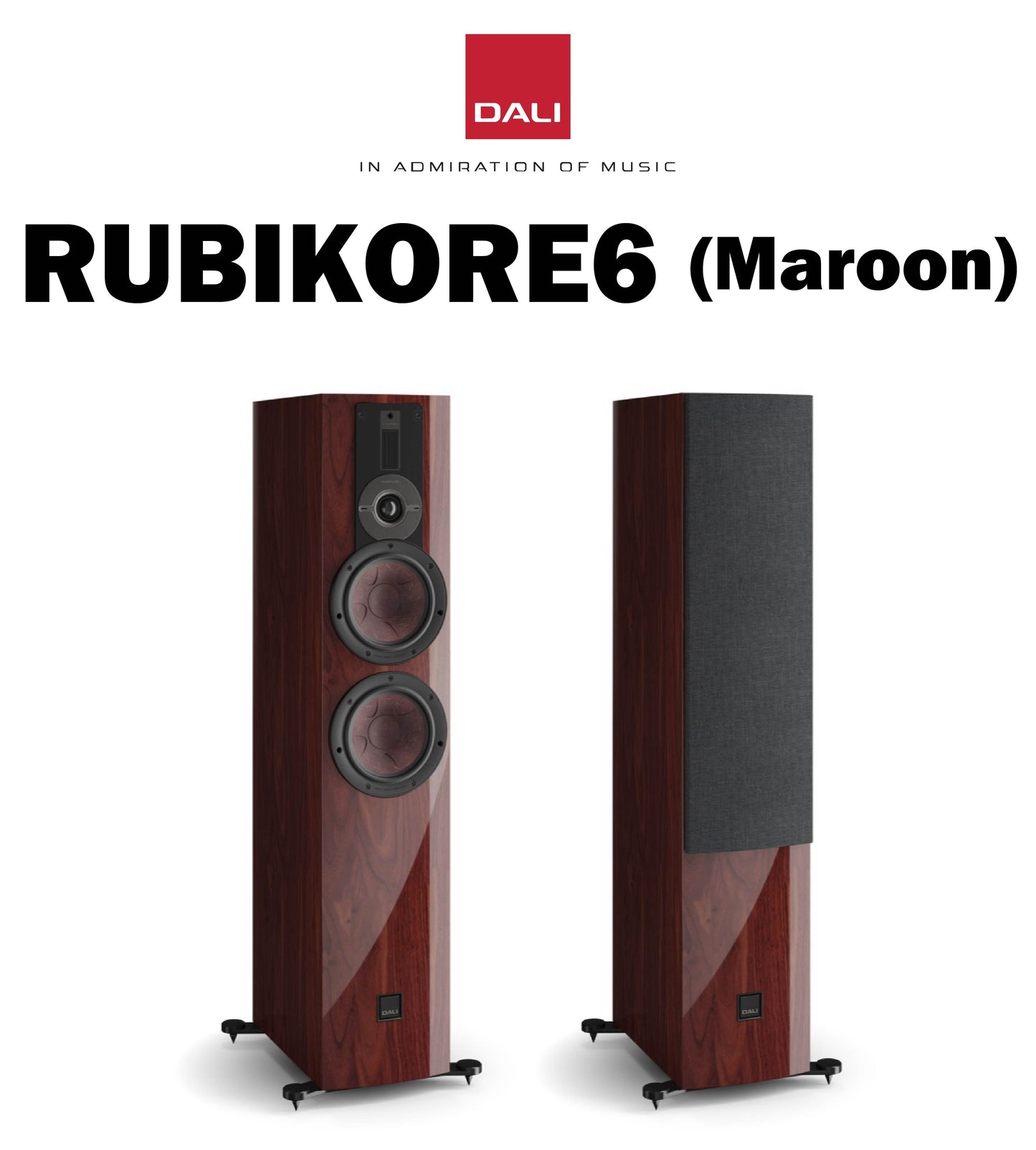 DALI RUBIKORE6 フロアスタンディングスピーカー(1台価格/ペア販売)