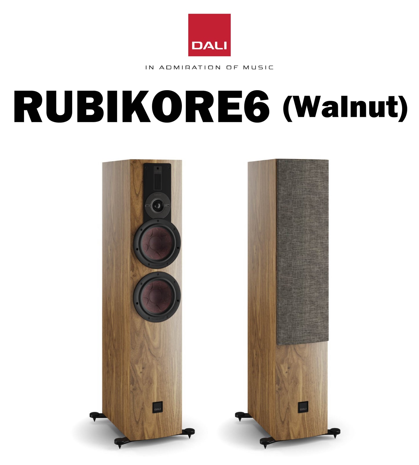 DALI RUBIKORE6 フロアスタンディングスピーカー(1台価格/ペア販売)