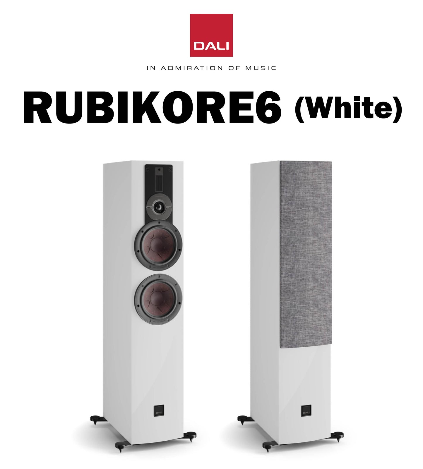DALI RUBIKORE6 フロアスタンディングスピーカー(1台価格/ペア販売)