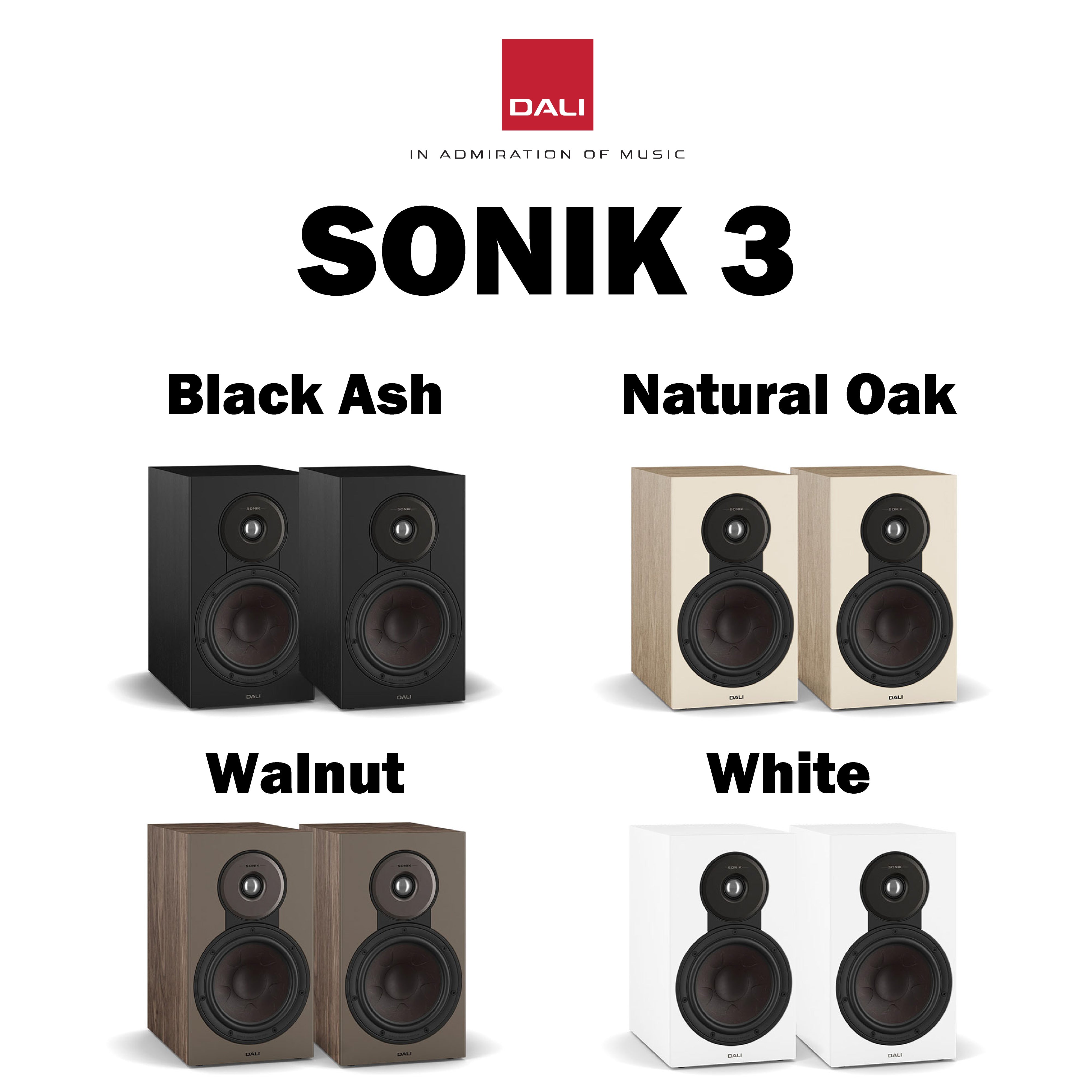 DALI SONIK 3 ブックシェルフ・スピーカー – CORE オーディオコア