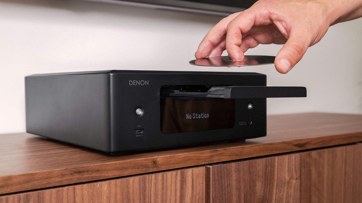 DENON RCD-N12 B HDMI ARC 対応ネットワーク CD レシーバー