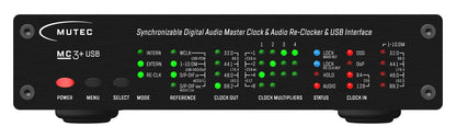 MUTEC　MC-3+USB Black　USB デジタルオーディオ・マスタークロックジェネレーター