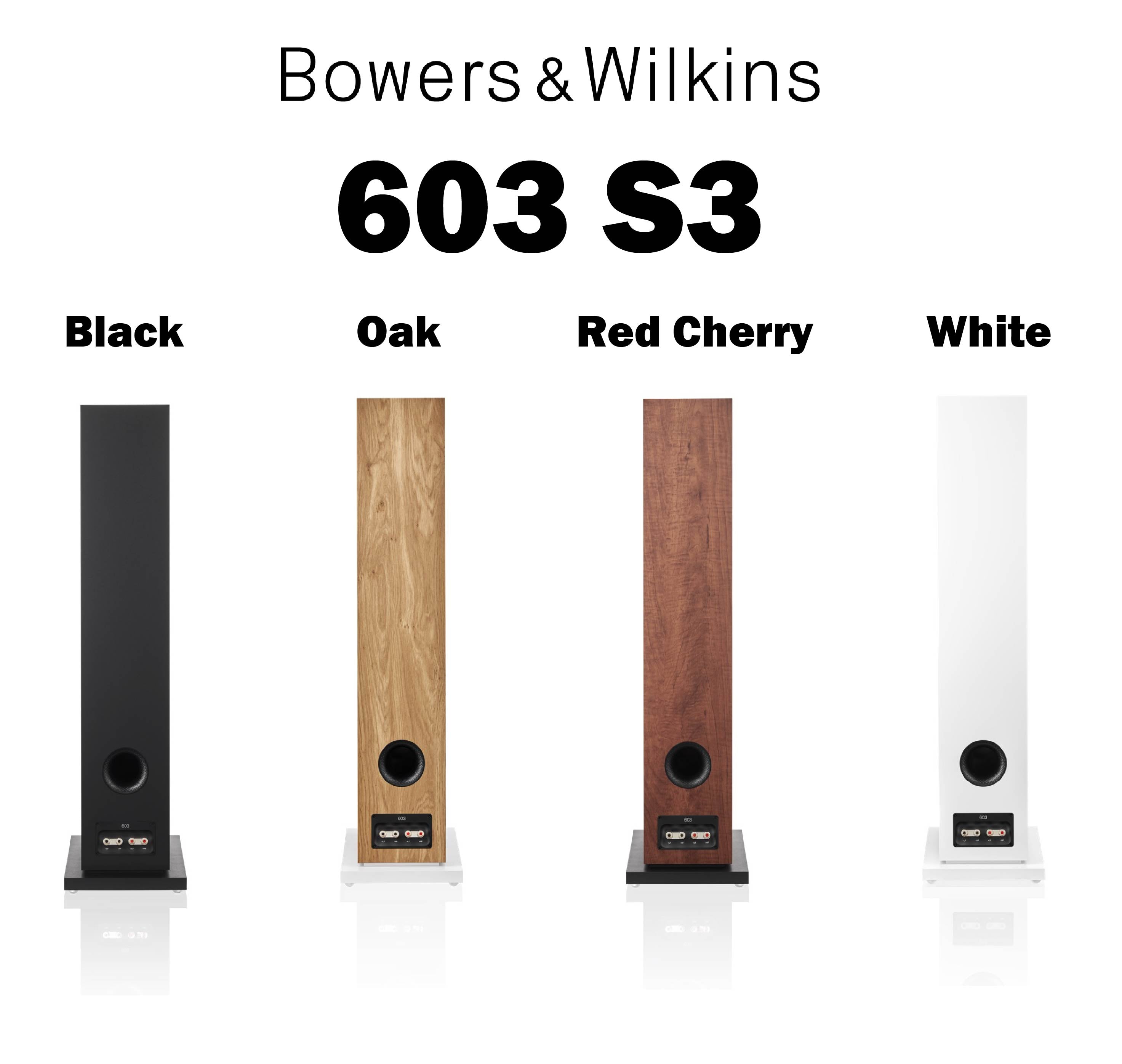 Bowers & Wilkins　603 S3 （1台）　フロアスタンディングスピーカー