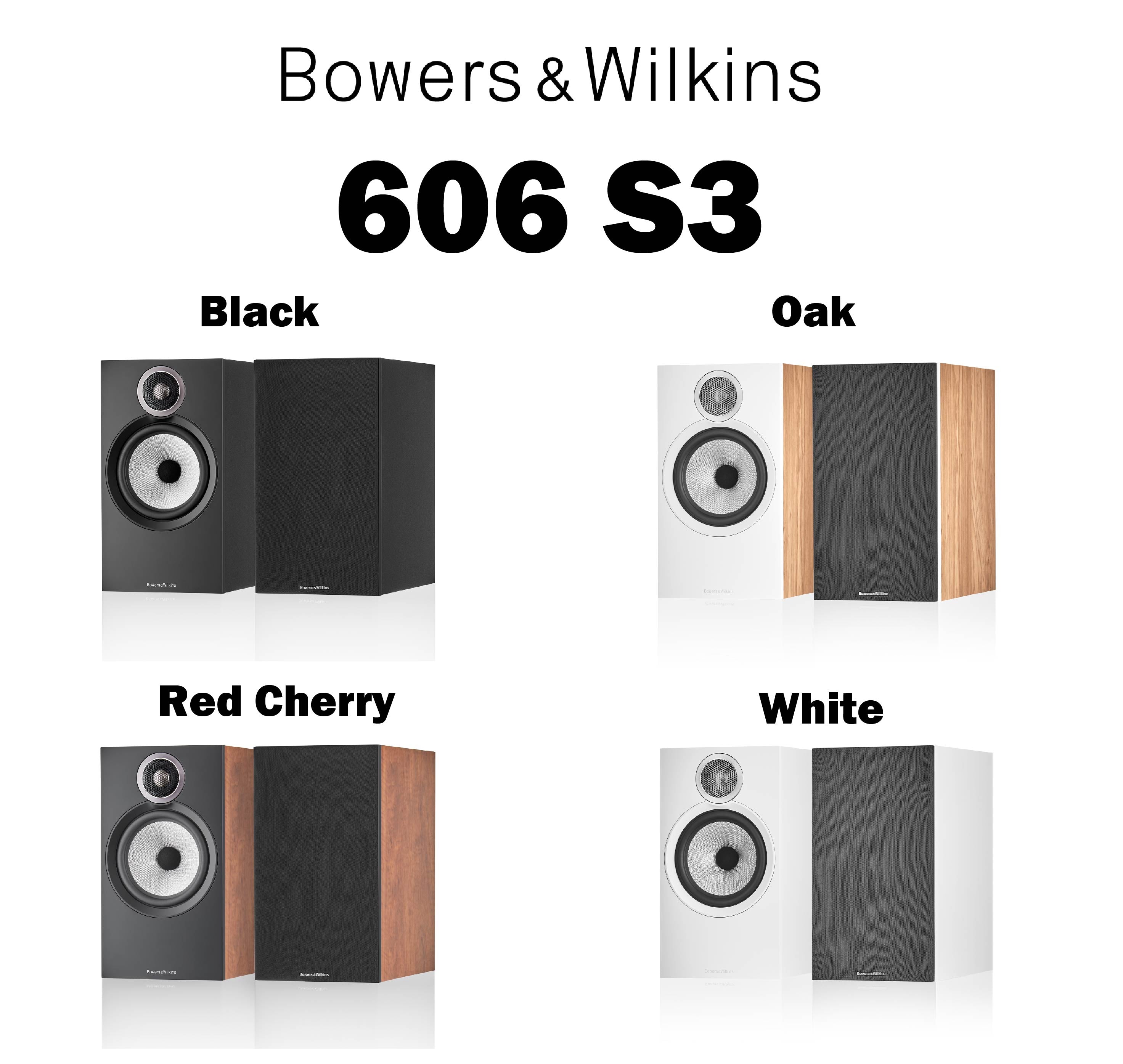 Bowers & Wilkins　606 S3 （ペア）　ブックシェルフスピーカー