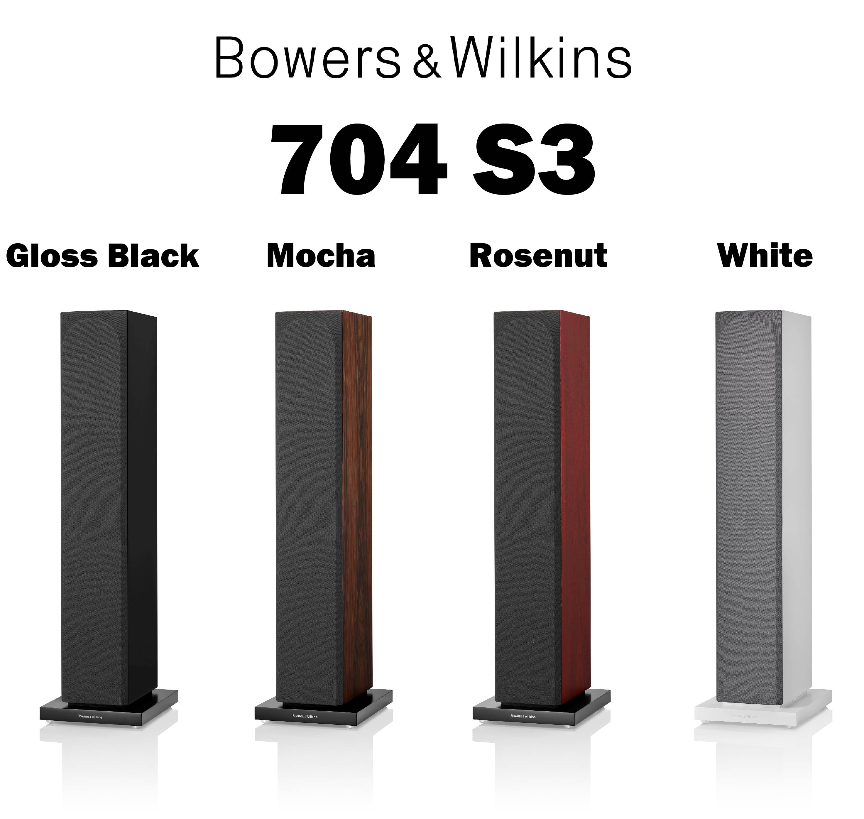 Bowers & Wilkins　704 S3 （1台）　フロアスタンディングスピーカー