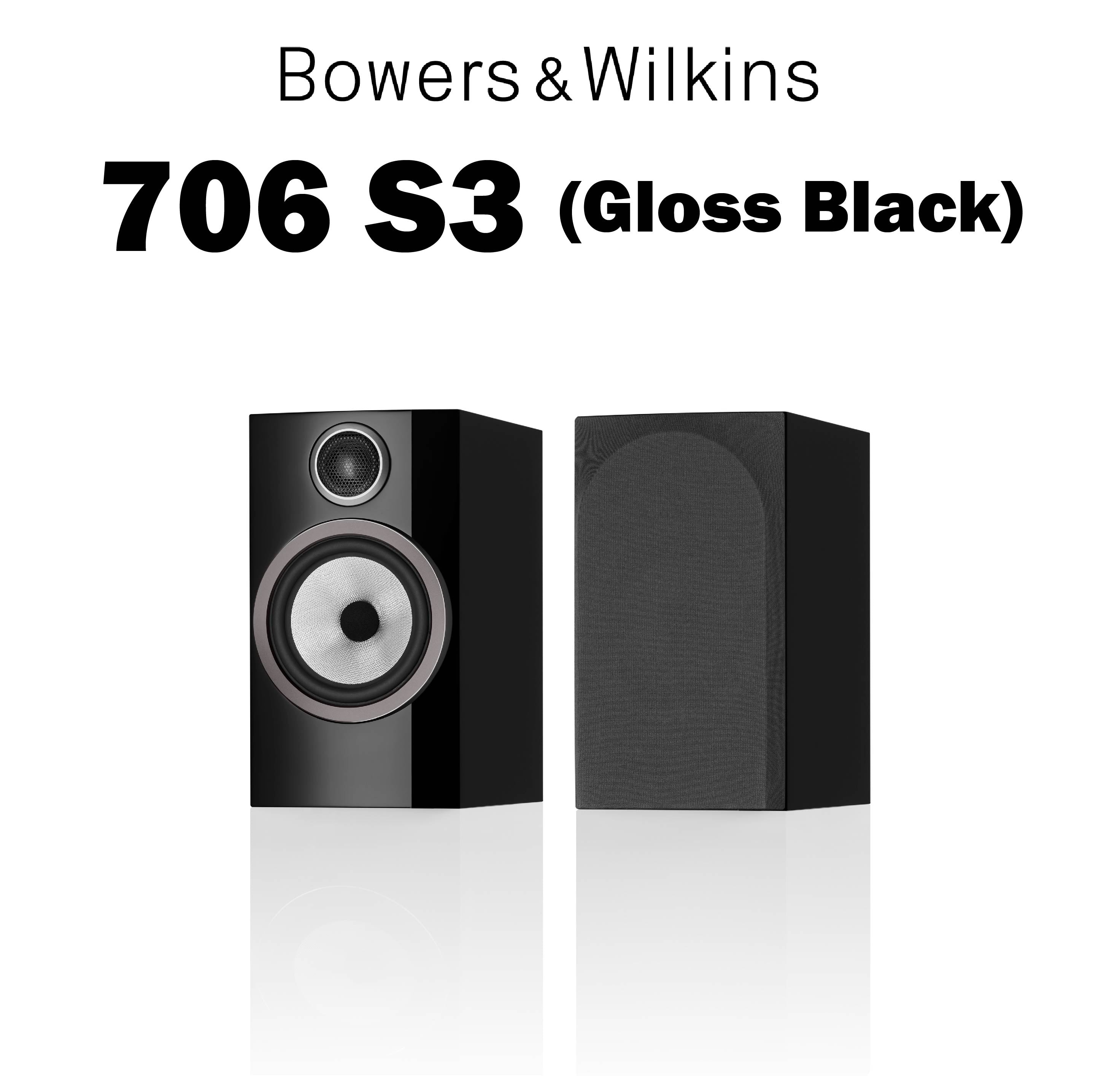 Bowers & Wilkins　706 S3 （ペア）　ブックシェルフスピーカー