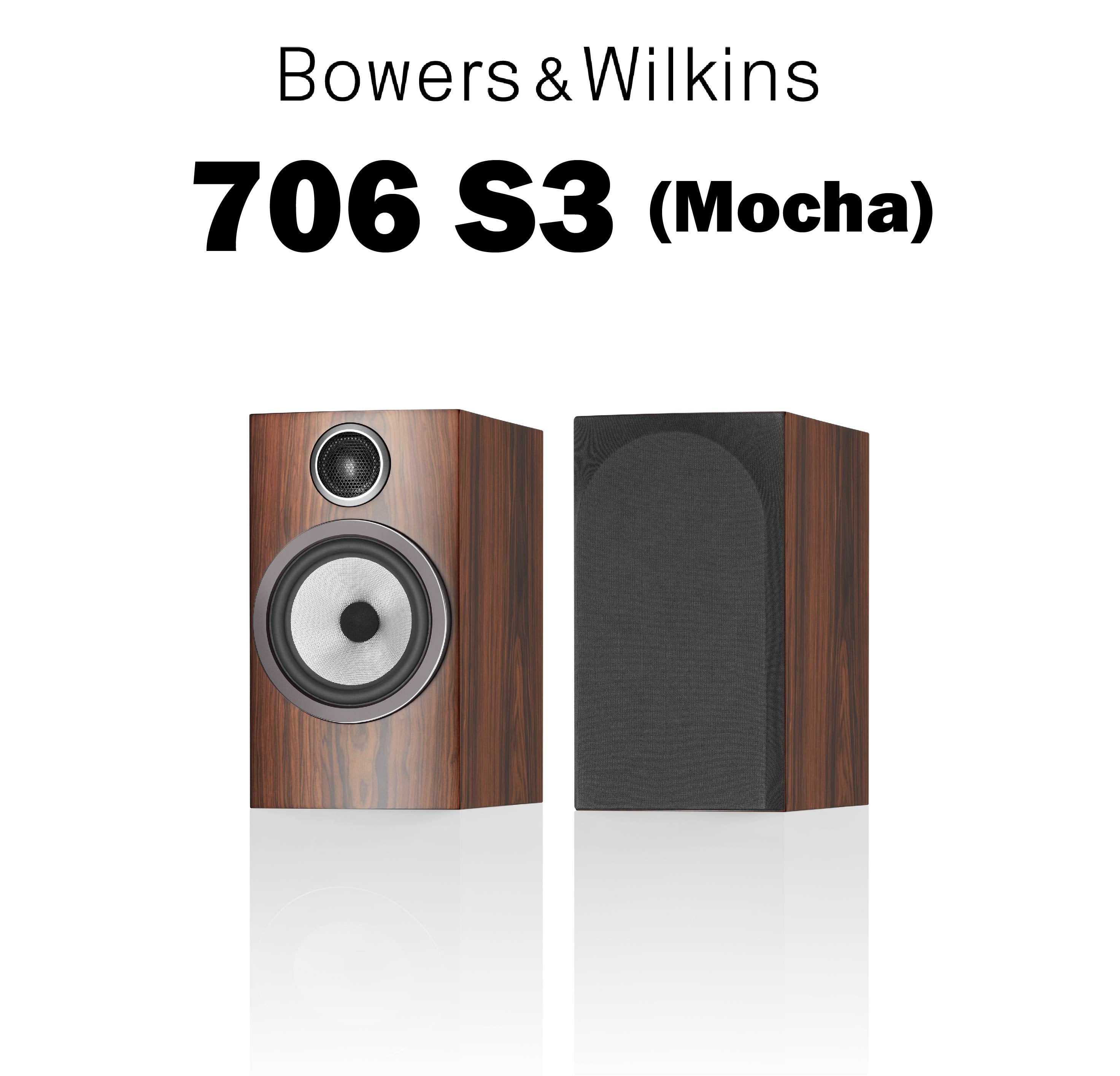 Bowers & Wilkins　706 S3 （ペア）　ブックシェルフスピーカー