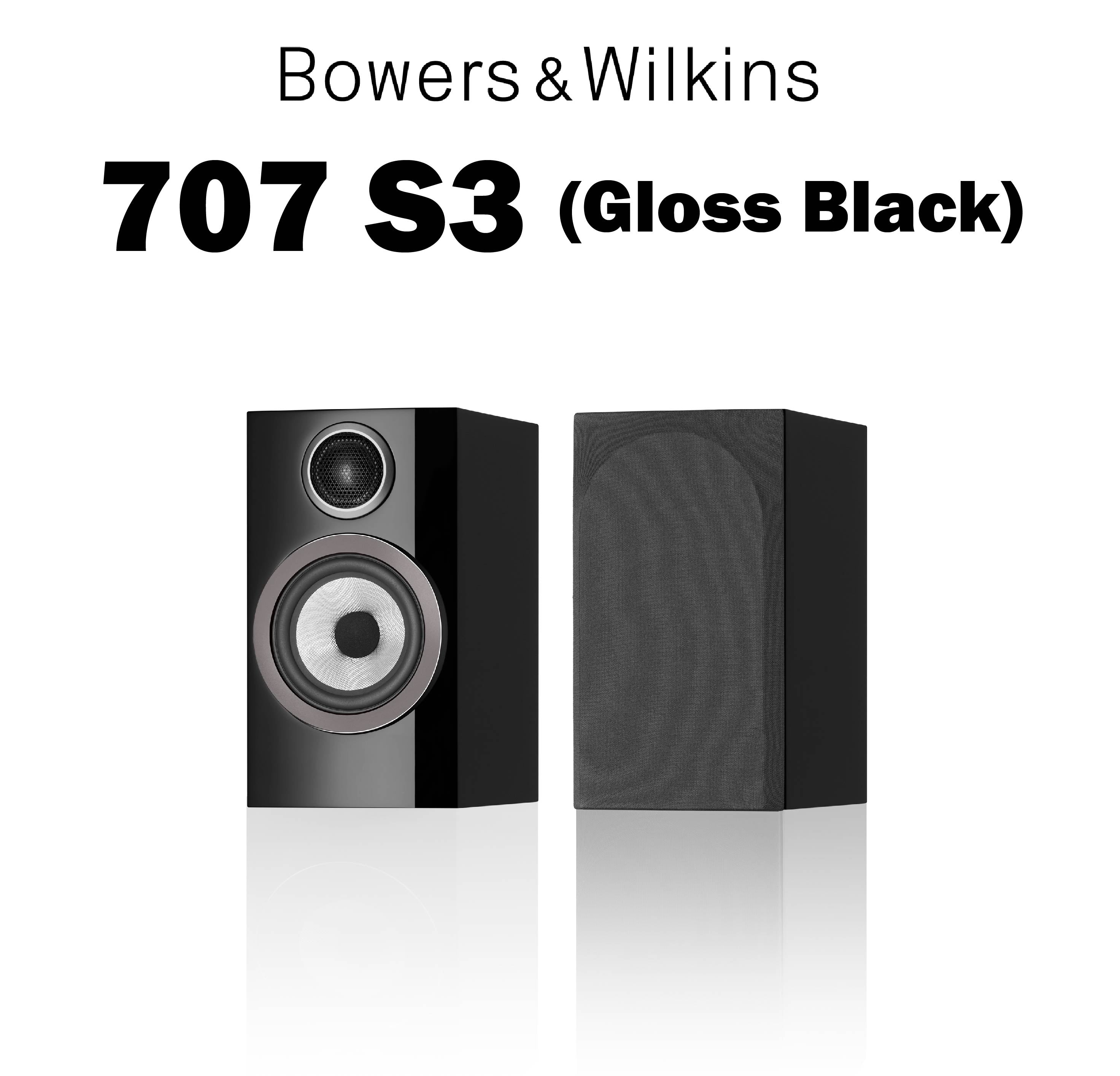 Bowers & Wilkins　707 S3 （ペア）　ブックシェルフスピーカー