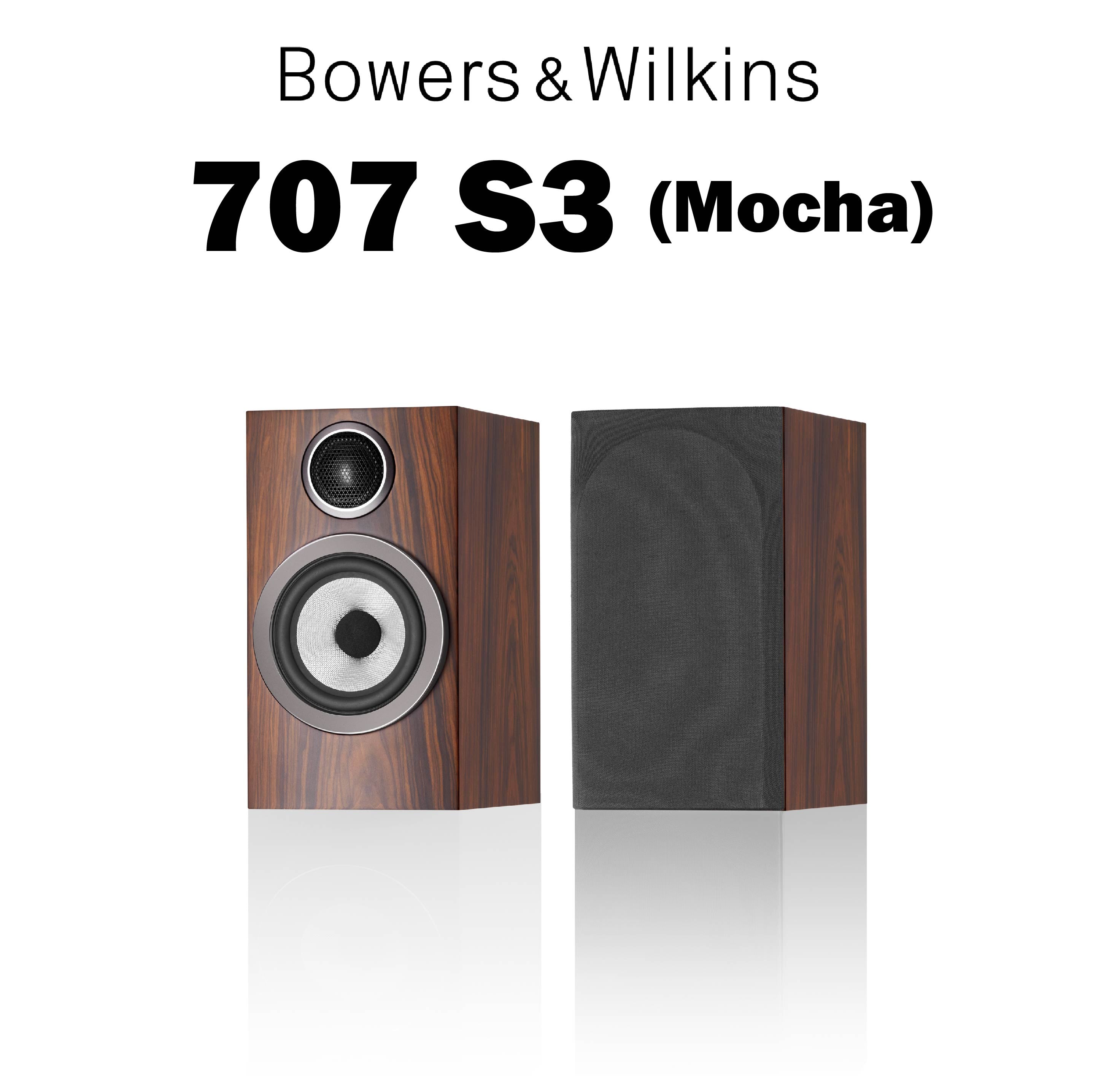 Bowers & Wilkins　707 S3 （ペア）　ブックシェルフスピーカー