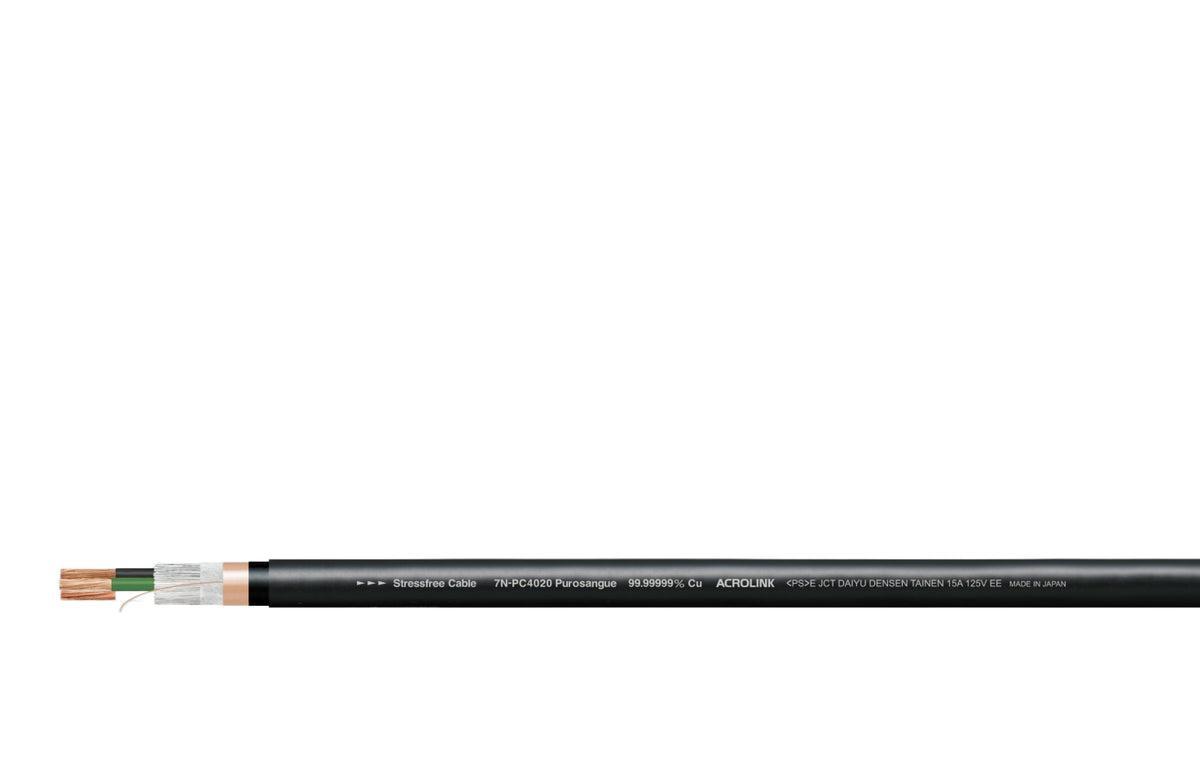 ACROLINK 7N-PC4020 Purosangue CB 切り売り 切り売り電源ケーブル 商品写真（文字なし）