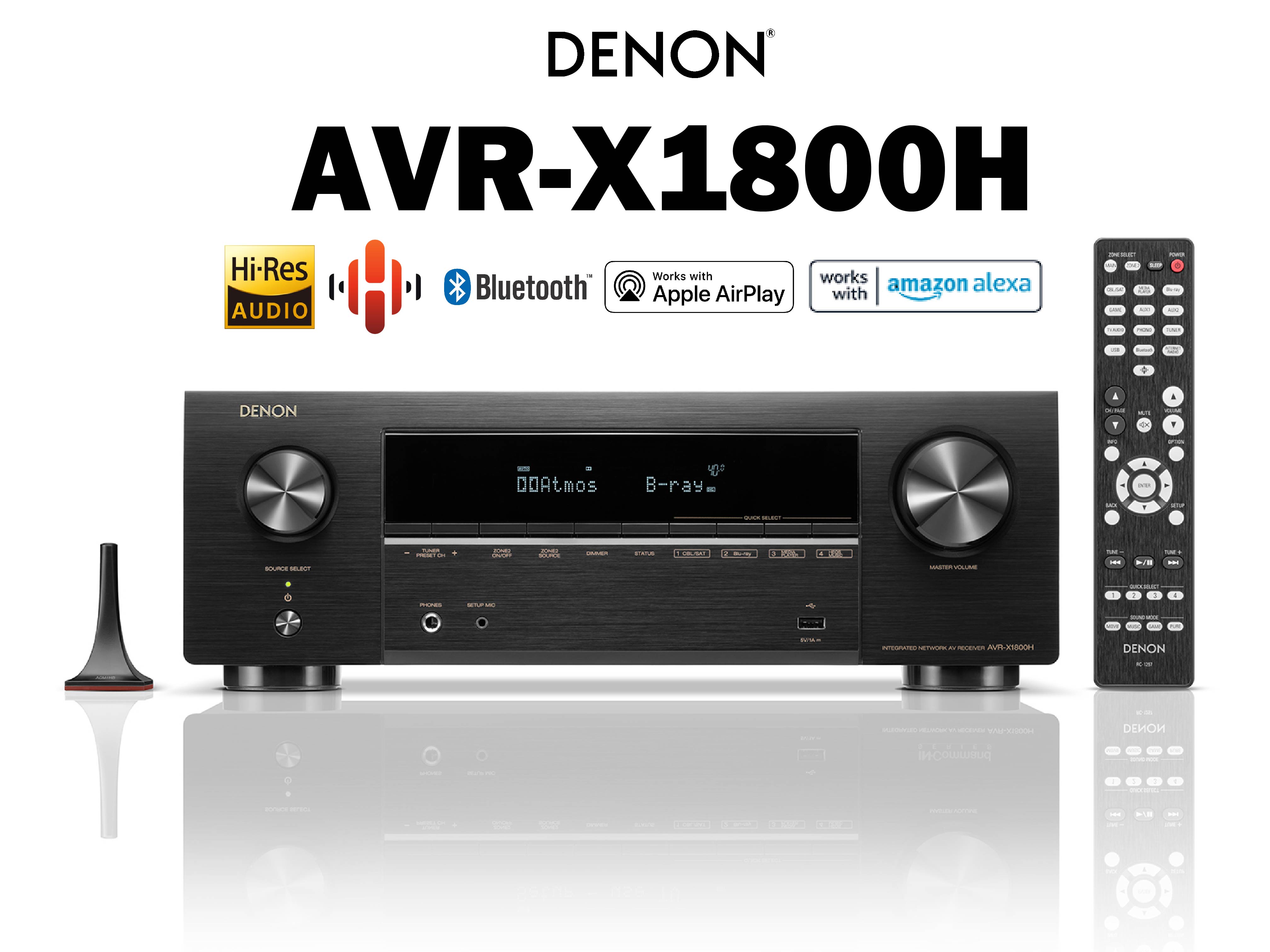 DENON AVR-X1800H 7.2ch AVサラウンドレシーバー – CORE オーディオコア