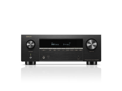 DENON AVR-X3900H ブラック 正面 文字なし画像