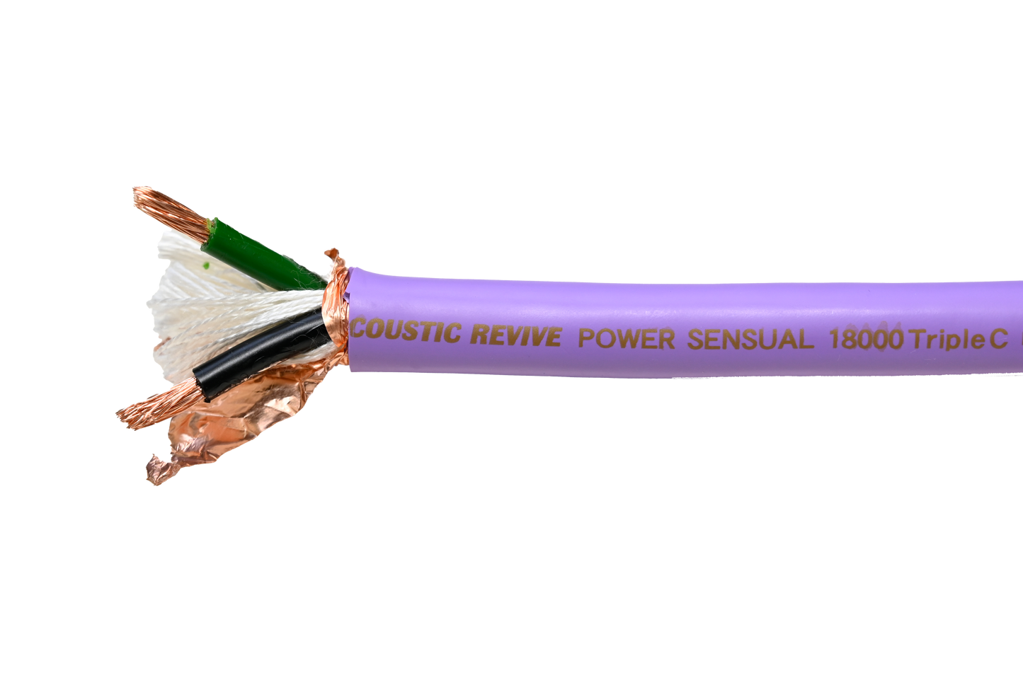 ACOUSTIC REVIVE　POWER SENSUAL-TripleC18000　切り売り電源ケーブル