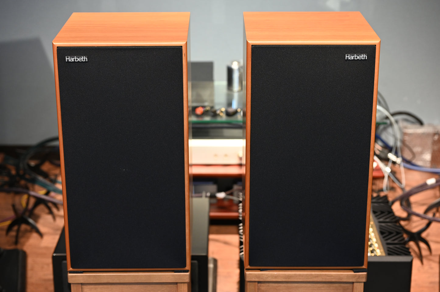 Harbeth　 HL-Compact7ES-3 XD + HSS-7C　中古品　スピーカー + スタンドセット