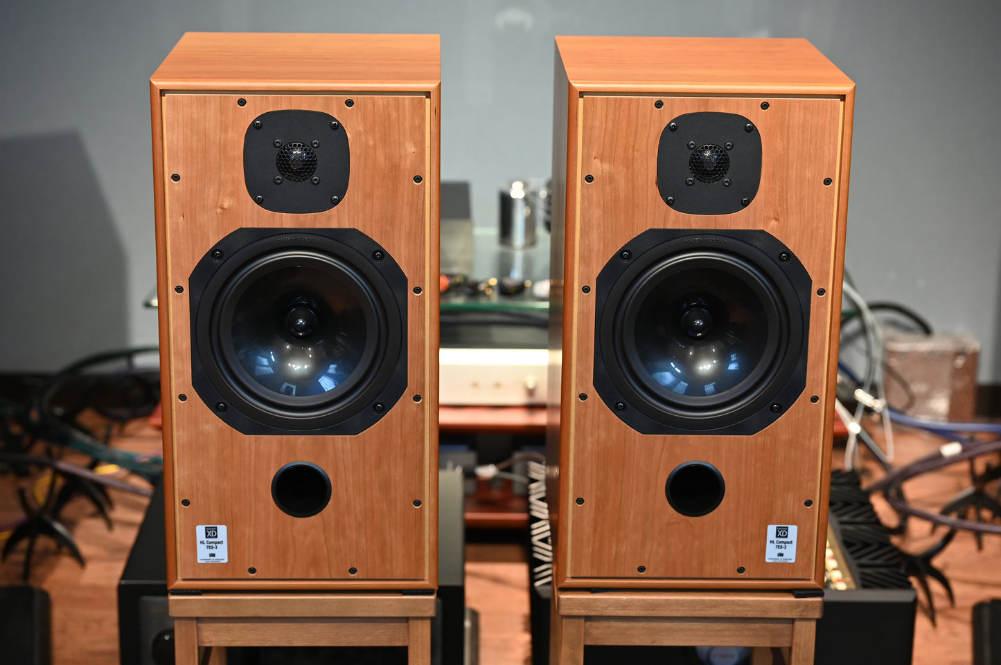 Harbeth　 HL-Compact7ES-3 XD + HSS-7C　中古品　スピーカー + スタンドセット