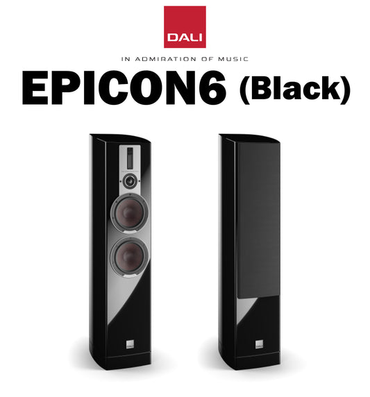 ラスト1ペア！　DALI　EPICON6 B（ブラック）　フロアスタンディング・スピーカー（2本ペア） (コピー)